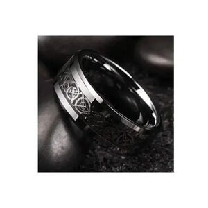 Stainless Steel  Fashion Ring Size 9